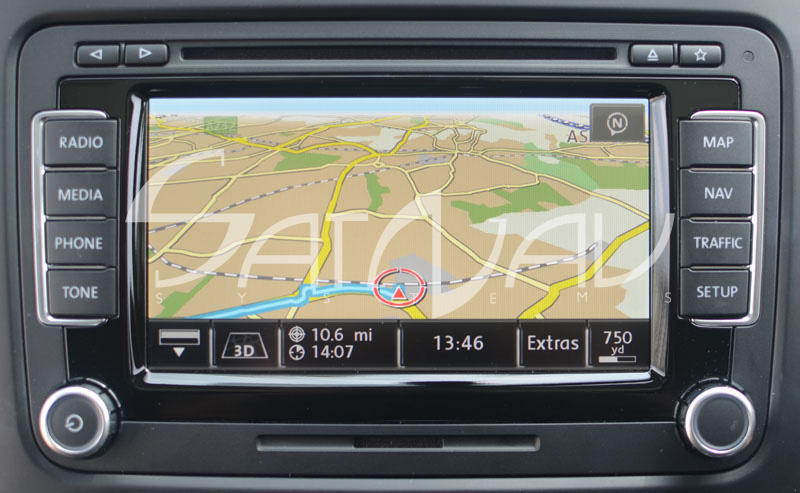 Klassificer design sekundær VW RNS-510 Navigation System | SatNav Systems