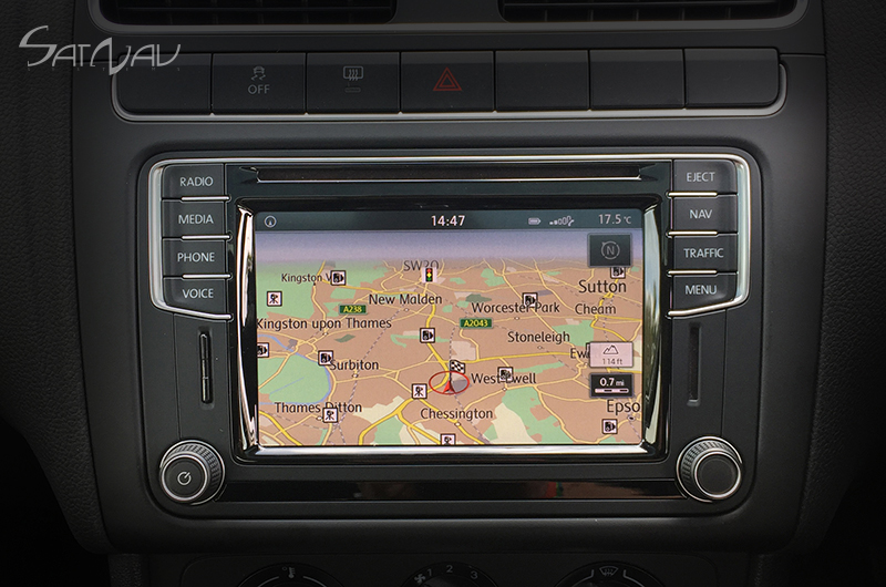 VW Discover Media PQ Navigation System