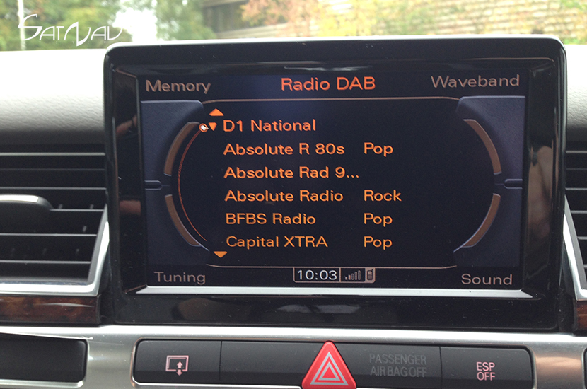 Audi DAB (Digital Radio) upgrade